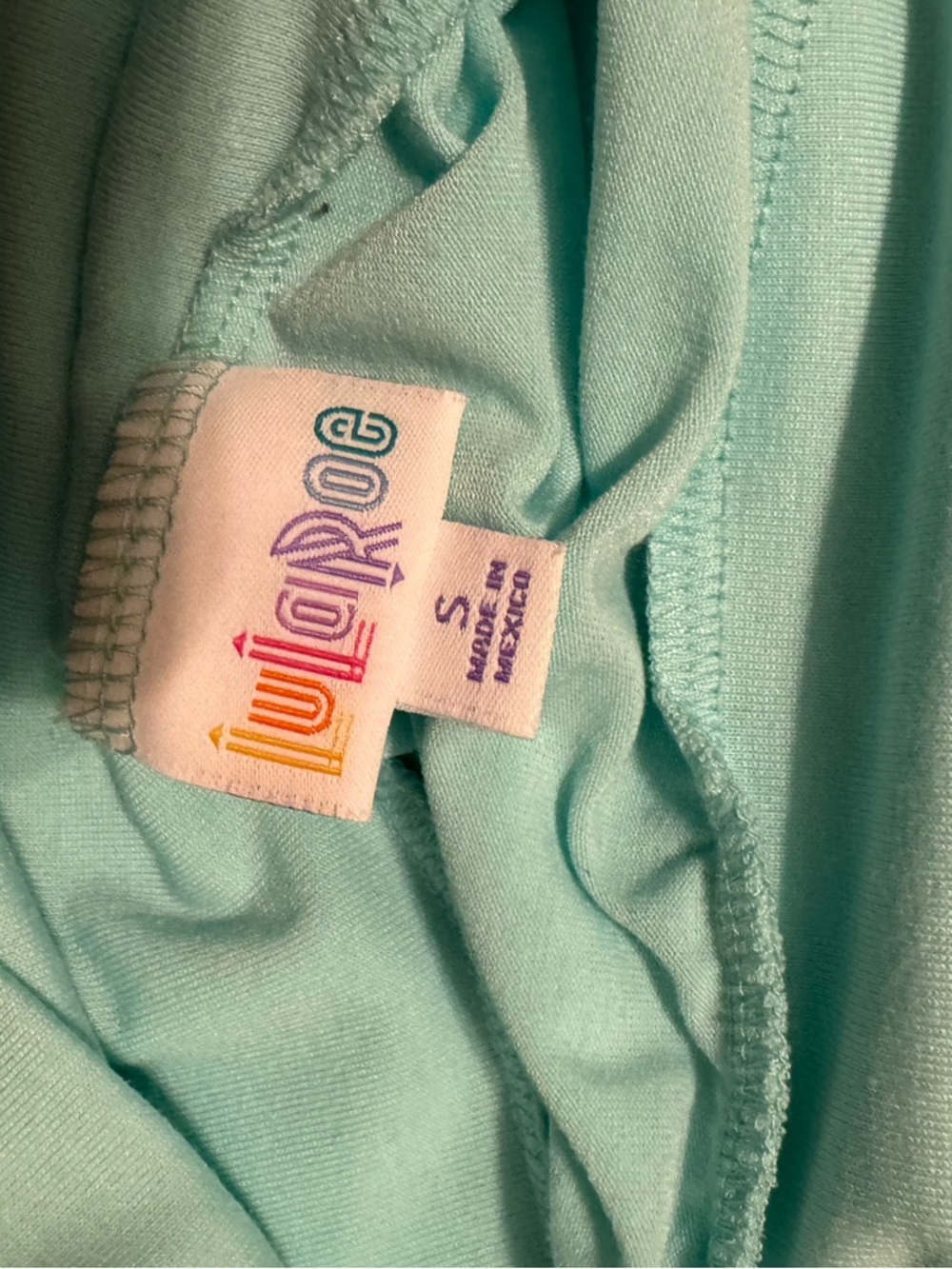 LuLaRoe Aqua Maxi Skirt - Picture 2 of 2
